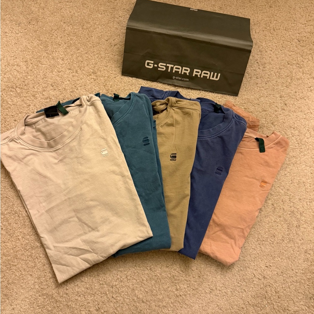 G-Star Raw T-Shirt Set in Assorted Colors
